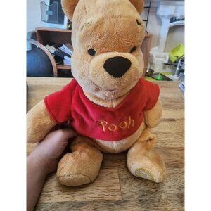 Disney Store Winnie The Pooh Plush Stuffed Animal 15" Soft